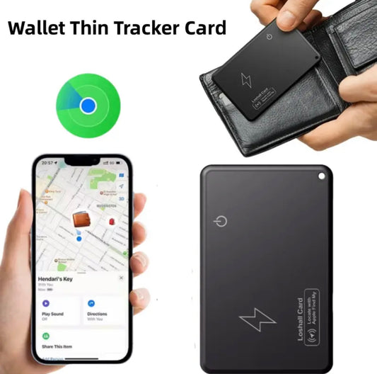 FindMy Wallet GPS Tracker - Credit card sized tracker