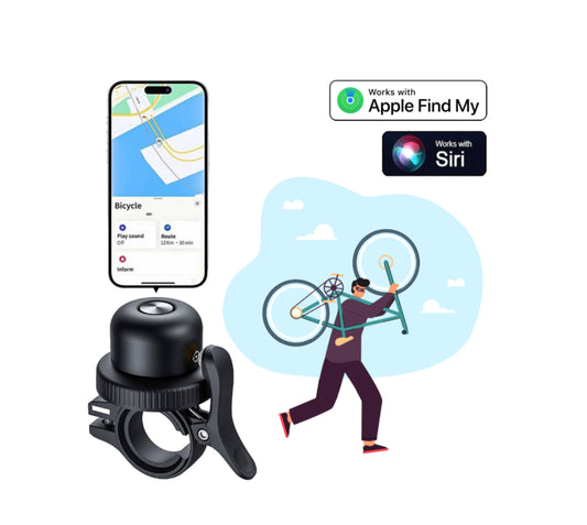 FindMy Bike tracker - Hidden GPS bike bell tracker